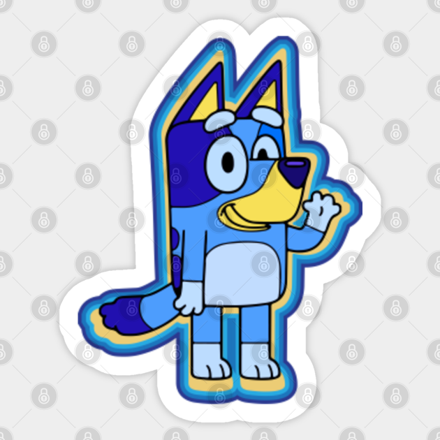 Bluey - Bluey - Sticker | TeePublic